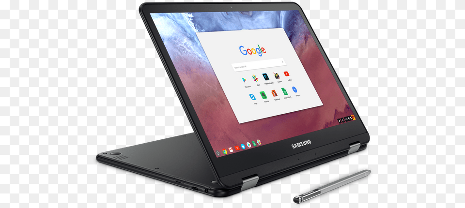 Samsung Chromebook Pro Brings Security Laptop Plus Tablet, Computer, Electronics, Tablet Computer, Pc Free Png