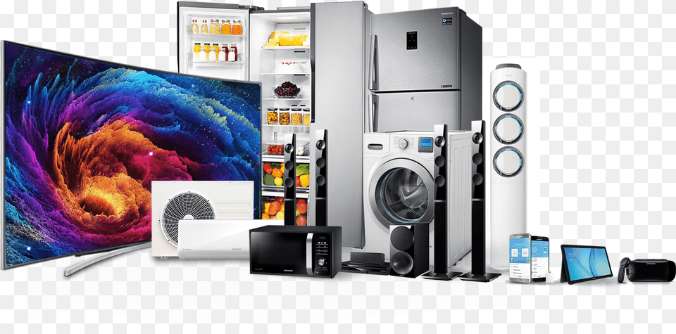 Samsung Electronic Product Electronics Items, Appliance, Device, Electrical Device, Washer Free Png