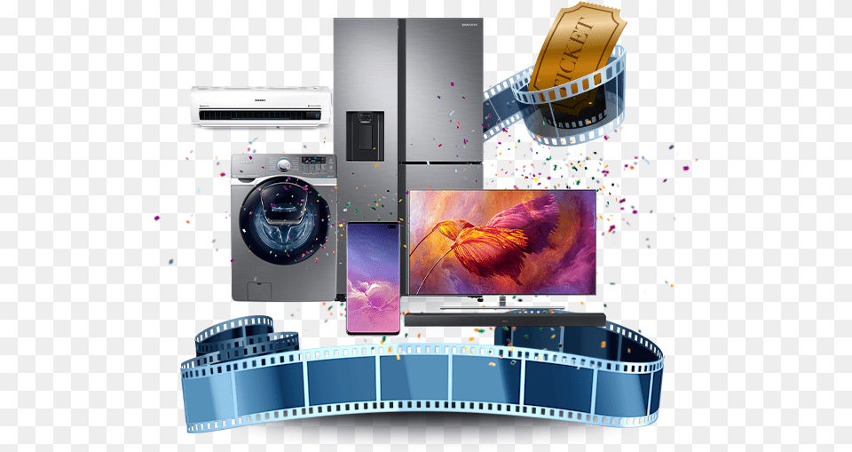 Samsung Entradas Al Cine, Appliance, Washer, Electrical Device, Device Free Transparent Png