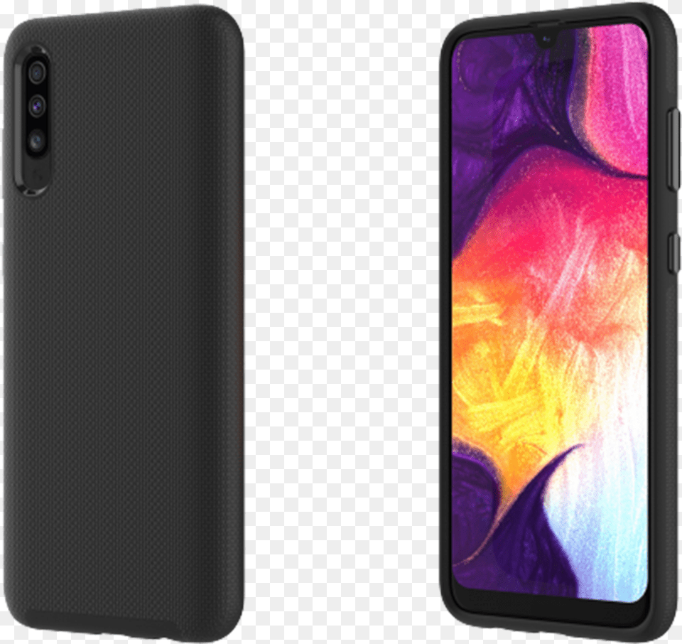 Samsung Galaxy A70 Axessorize Protech Case Black, Electronics, Mobile Phone, Phone, Adult Png Image