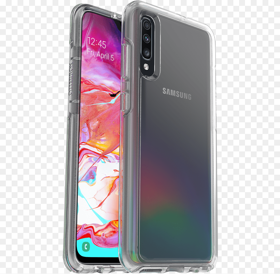 Samsung Galaxy A70 Samsung Amazon Com Otter Box Symettry Clear Series Case For, Electronics, Mobile Phone, Phone, Iphone Free Png Download