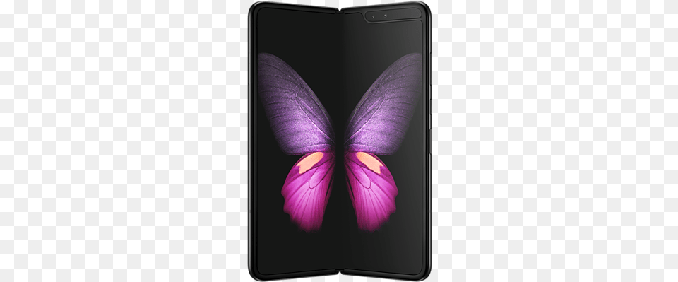 Samsung Galaxy Fold Silver, Purple, Electronics, Mobile Phone, Phone Png Image