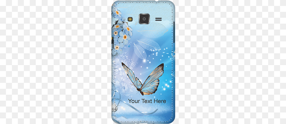 Samsung Galaxy J2 Blue Butterfly Mobile Cover Samsung Galaxy J2 Ka Cover, Electronics, Mobile Phone, Phone, Animal Png