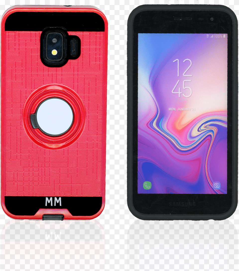 Samsung Galaxy J2 Corej2 Pure Mm Ring Stand Case Red, Electronics, Phone, Mobile Phone Png
