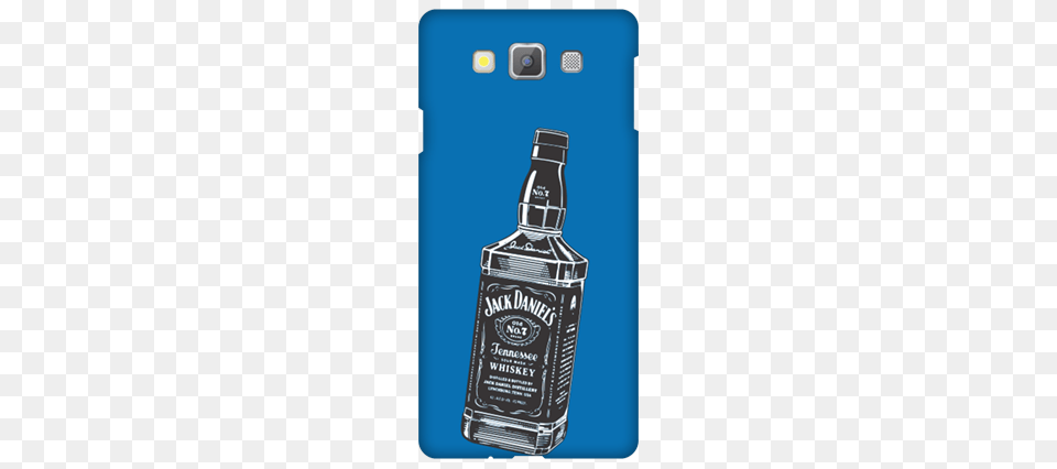 Samsung Galaxy Jack Daniels Mobile Cover, Alcohol, Beverage, Liquor, Bottle Png Image