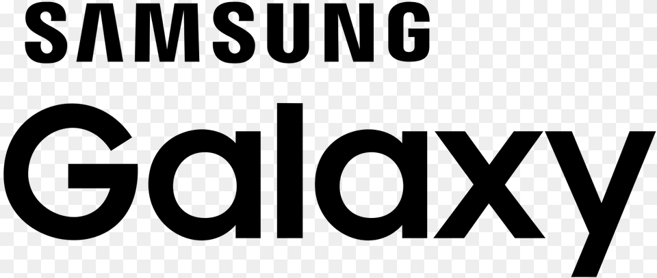 Samsung Galaxy Logo, Gray Free Png Download