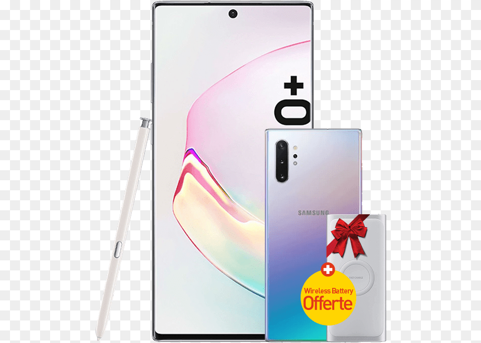 Samsung Galaxy Note 10 Plus Note 10 White Glow, Electronics, Mobile Phone, Phone, Blade Free Png