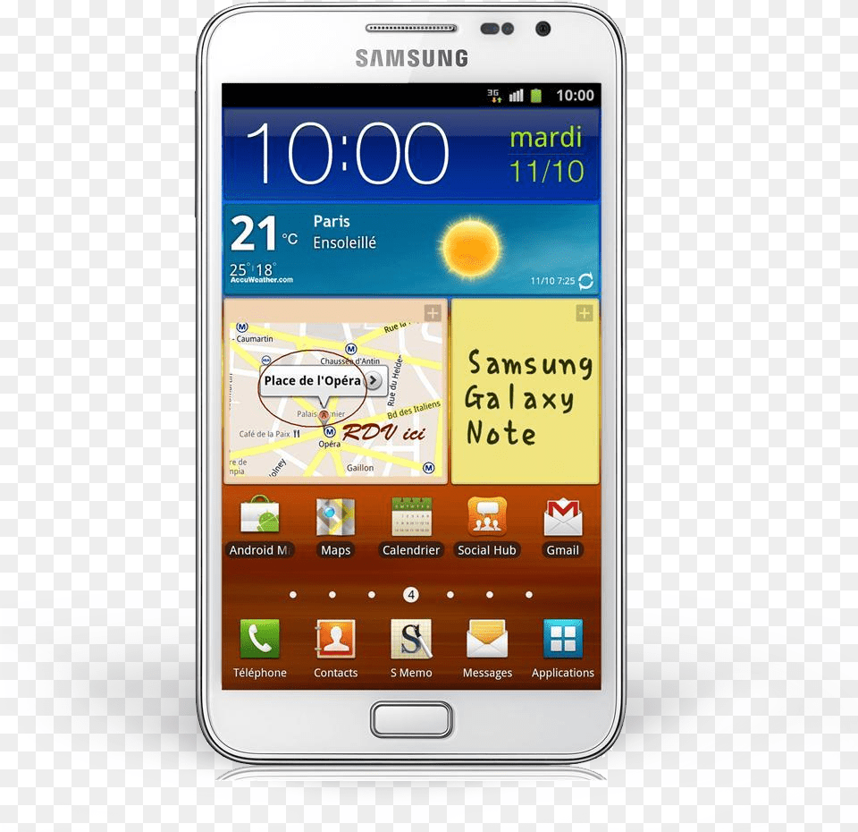 Samsung Galaxy Note, Electronics, Mobile Phone, Phone Free Transparent Png