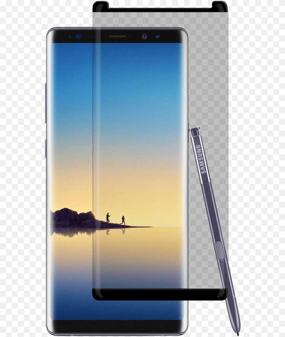 Samsung Galaxy Note 8 Curved Tempered Glass Screen Note 9 Hafza, Electronics, Mobile Phone, Phone, Person Png
