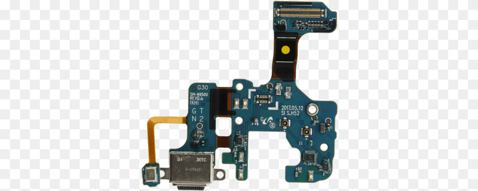 Samsung Galaxy Note 8 Dock Port Flex Cable Replacement, Electronics, Hardware, Computer Hardware, Printed Circuit Board Free Transparent Png