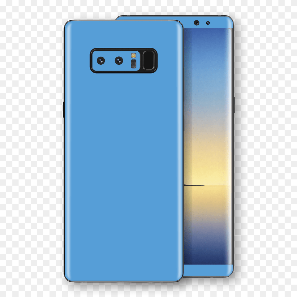Samsung Galaxy Note 8 Glossy Sky Blue Skin Decal Metallic Copper Note, Electronics, Mobile Phone, Phone Free Png
