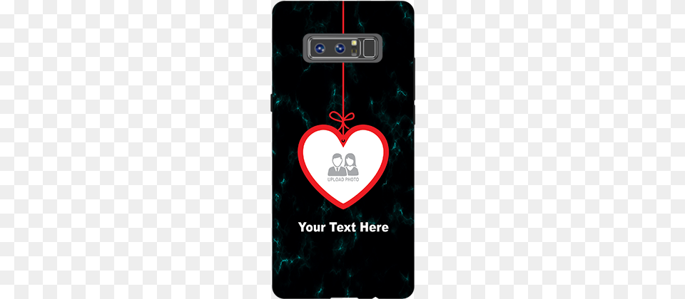 Samsung Galaxy Note 8 Hanging Heart Mobile Cover Mobile Phone, Person, Advertisement, Face, Head Free Transparent Png