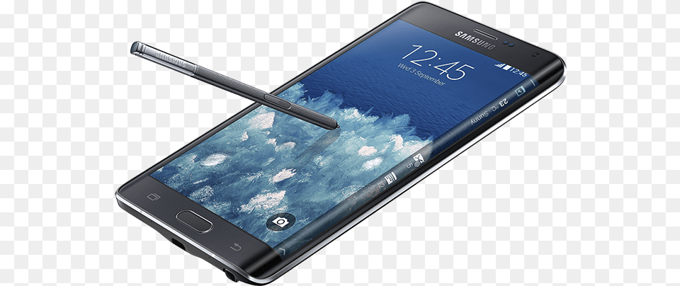 Samsung Galaxy Note Edge Samsung Galaxy Note Edge 32 Gb White Unlocked, Electronics, Mobile Phone, Phone Free Png
