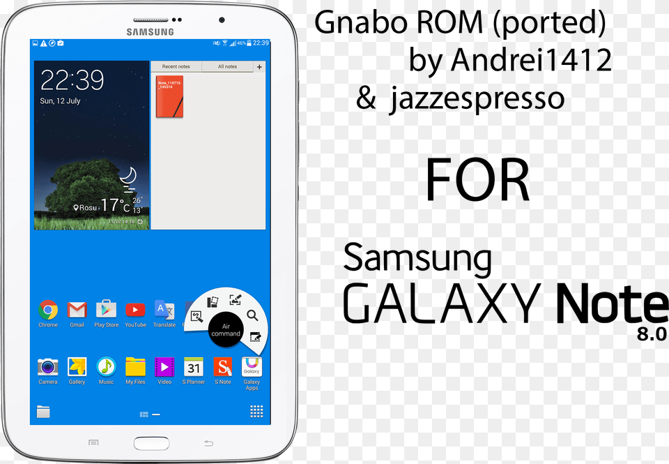 Samsung Galaxy Note N5100 Custom Rom, Electronics, Mobile Phone, Phone, Computer Png Image