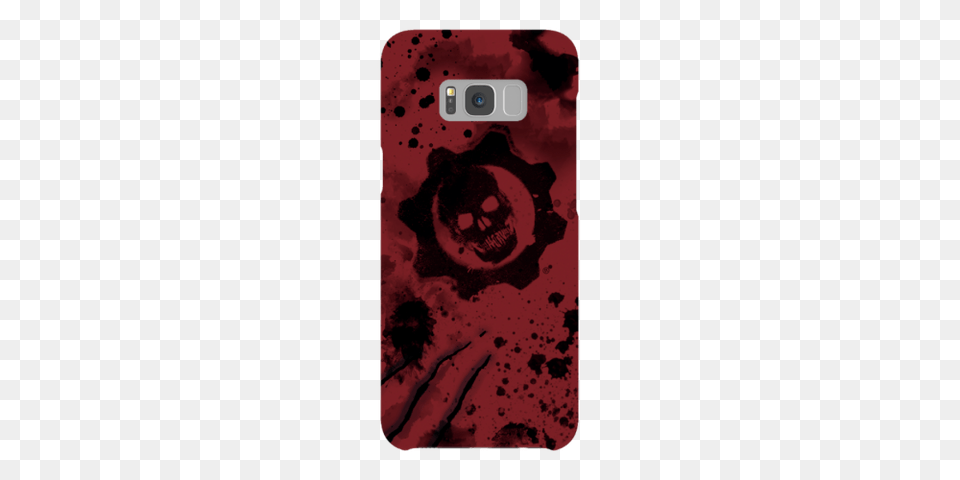 Samsung Galaxy Plus Snap Case In Gloss Gears Of War Crimson, Electronics, Mobile Phone, Phone, Maroon Free Transparent Png