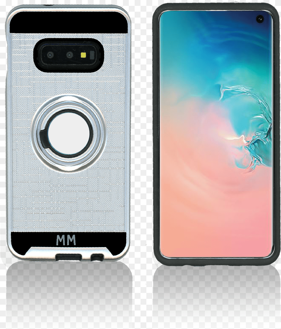Samsung Galaxy S10 Lite Mm Metal Ring Stand Case Silver, Electronics, Mobile Phone, Phone, Computer Png Image