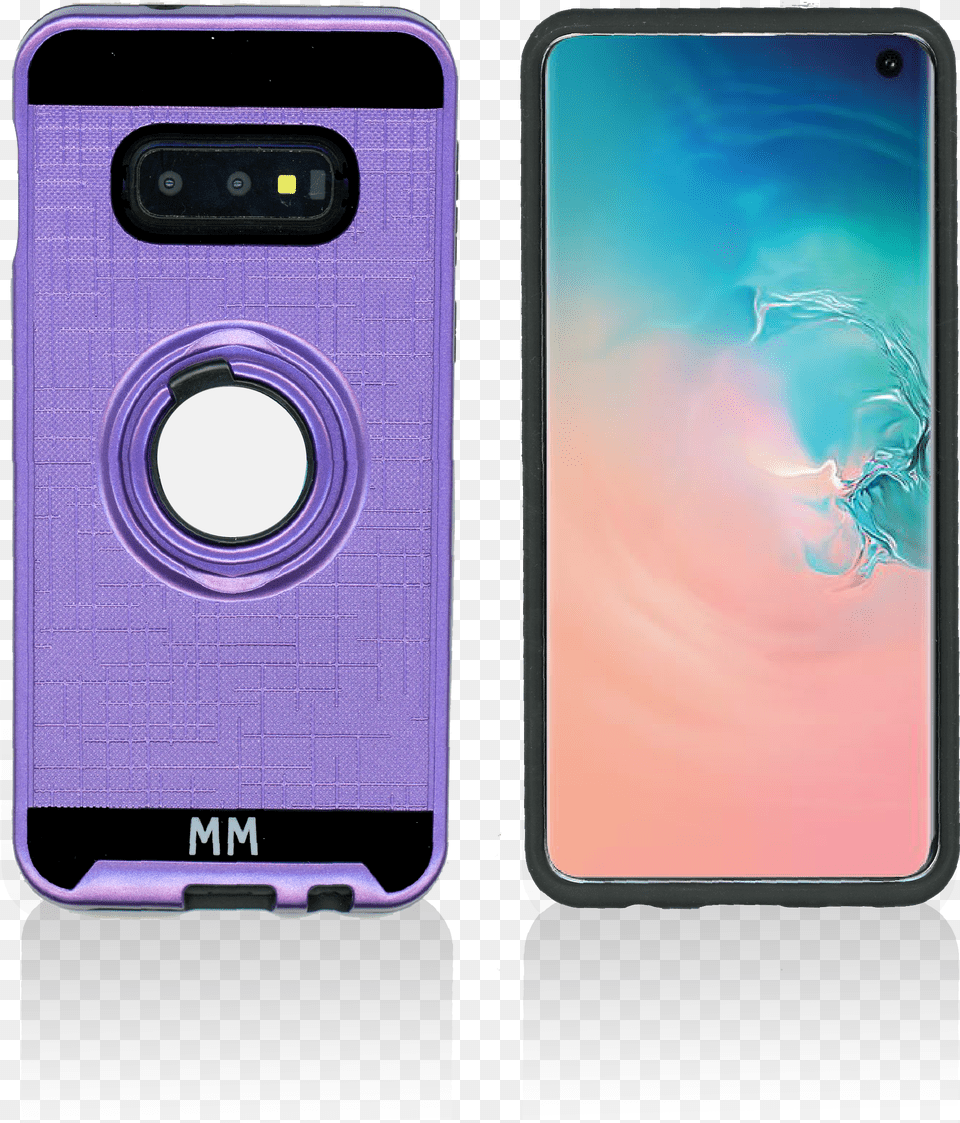 Samsung Galaxy S10 Mm Metal Ring Stand Case Purple, Electronics, Mobile Phone, Phone, Computer Free Png Download