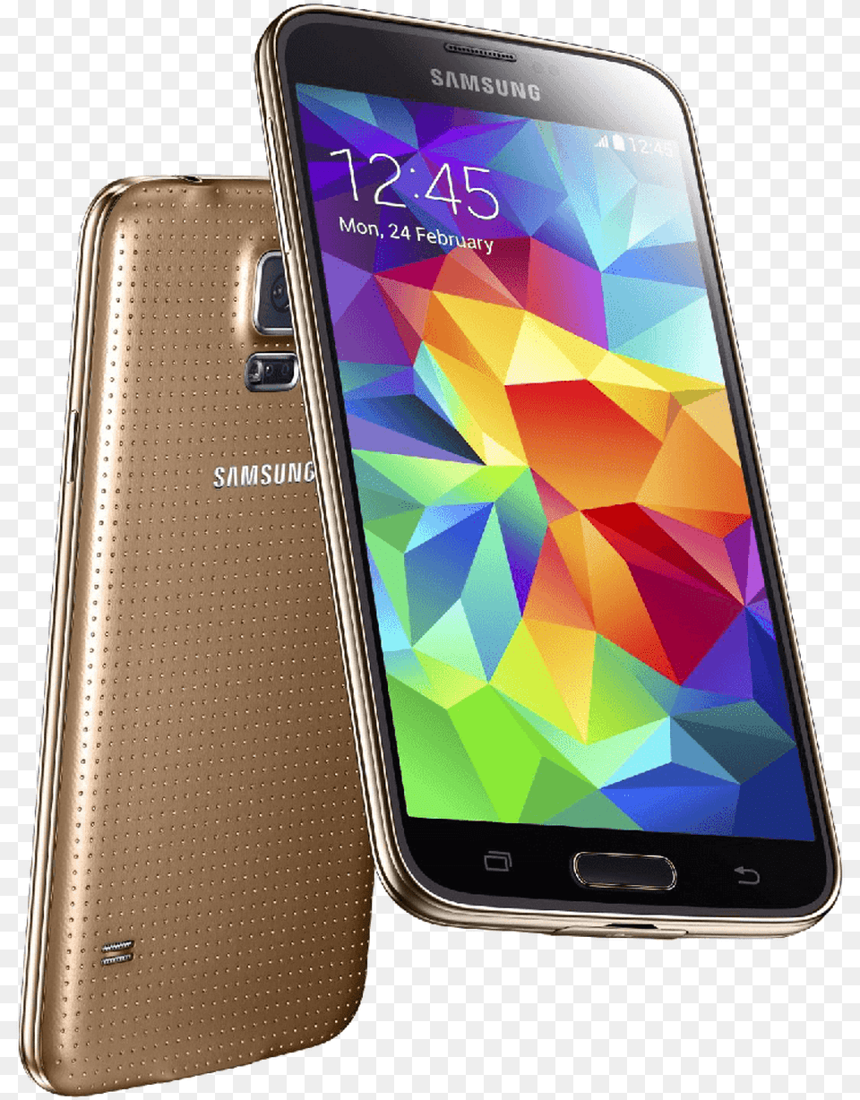 Samsung Galaxy S5 G900h Gold Samsung S 5 Gold, Electronics, Mobile Phone, Phone, Iphone Png Image