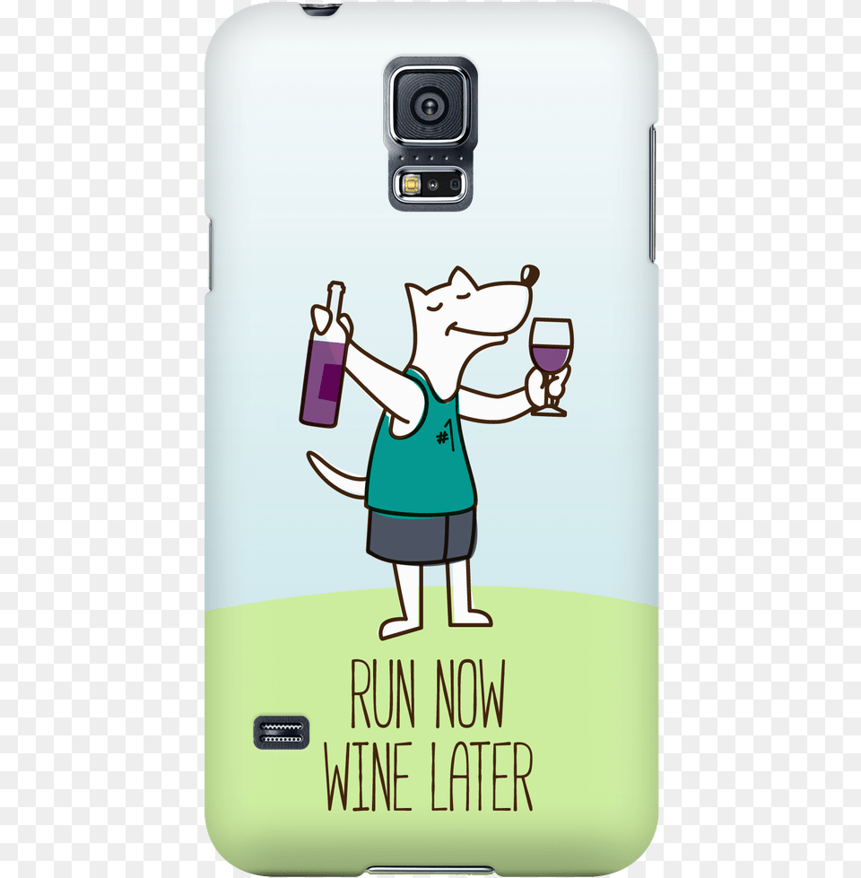 Samsung Galaxy S5 Run Now Drinks Later Phone Case With Mobile Phone, Electronics, Mobile Phone, Photography, Person Free Png Download