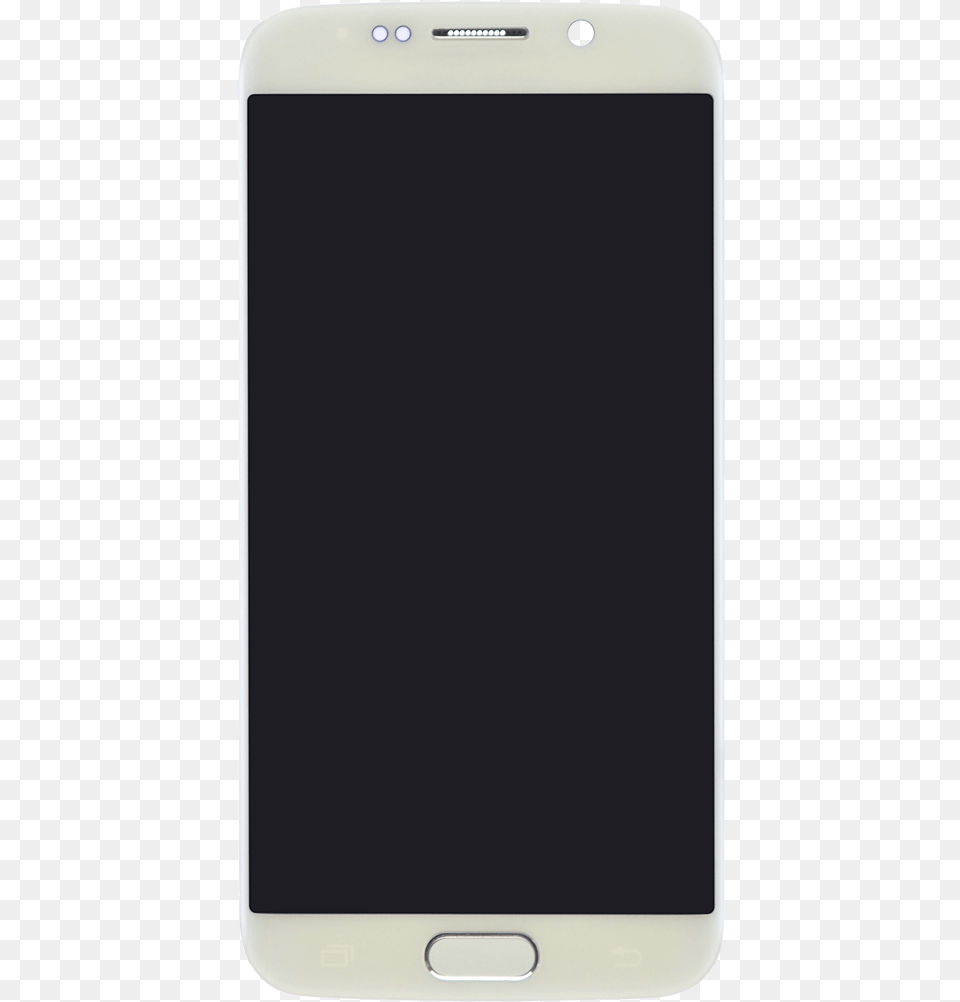 Samsung Galaxy S6 Edge White Pearl Display Assembly Iphone 7 Gold Mockup, Electronics, Mobile Phone, Phone Free Png Download