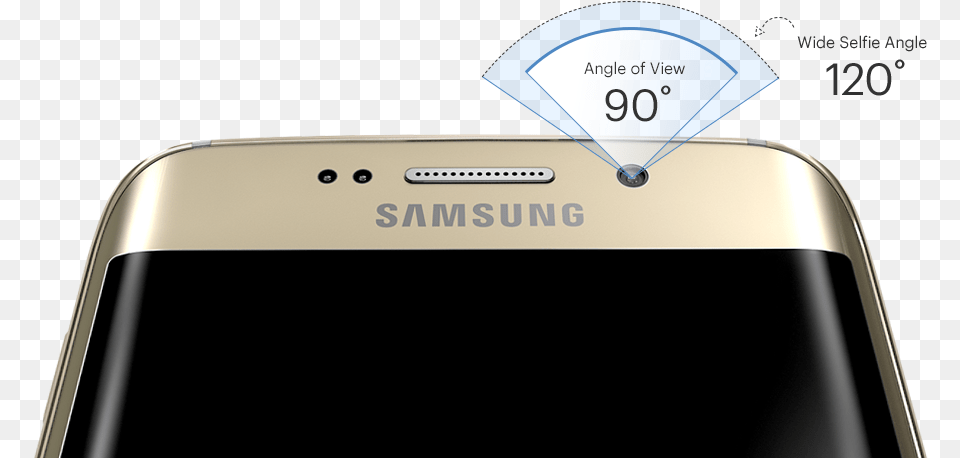 Samsung Galaxy S6 Edge Wide Selfies Samsung Galaxy S6 Edge Logo, Electronics, Mobile Phone, Phone Png Image