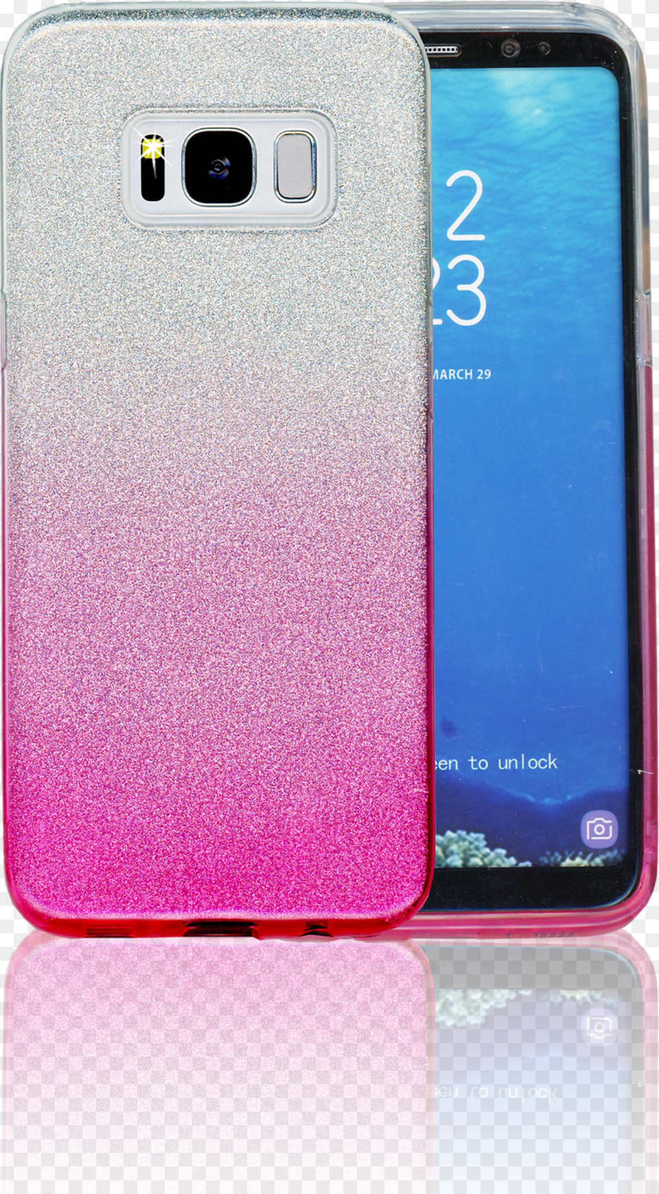 Samsung Galaxy S8 Mm Glitter Hybrid Pink Samsung Galaxy, Electronics, Mobile Phone, Phone Free Png