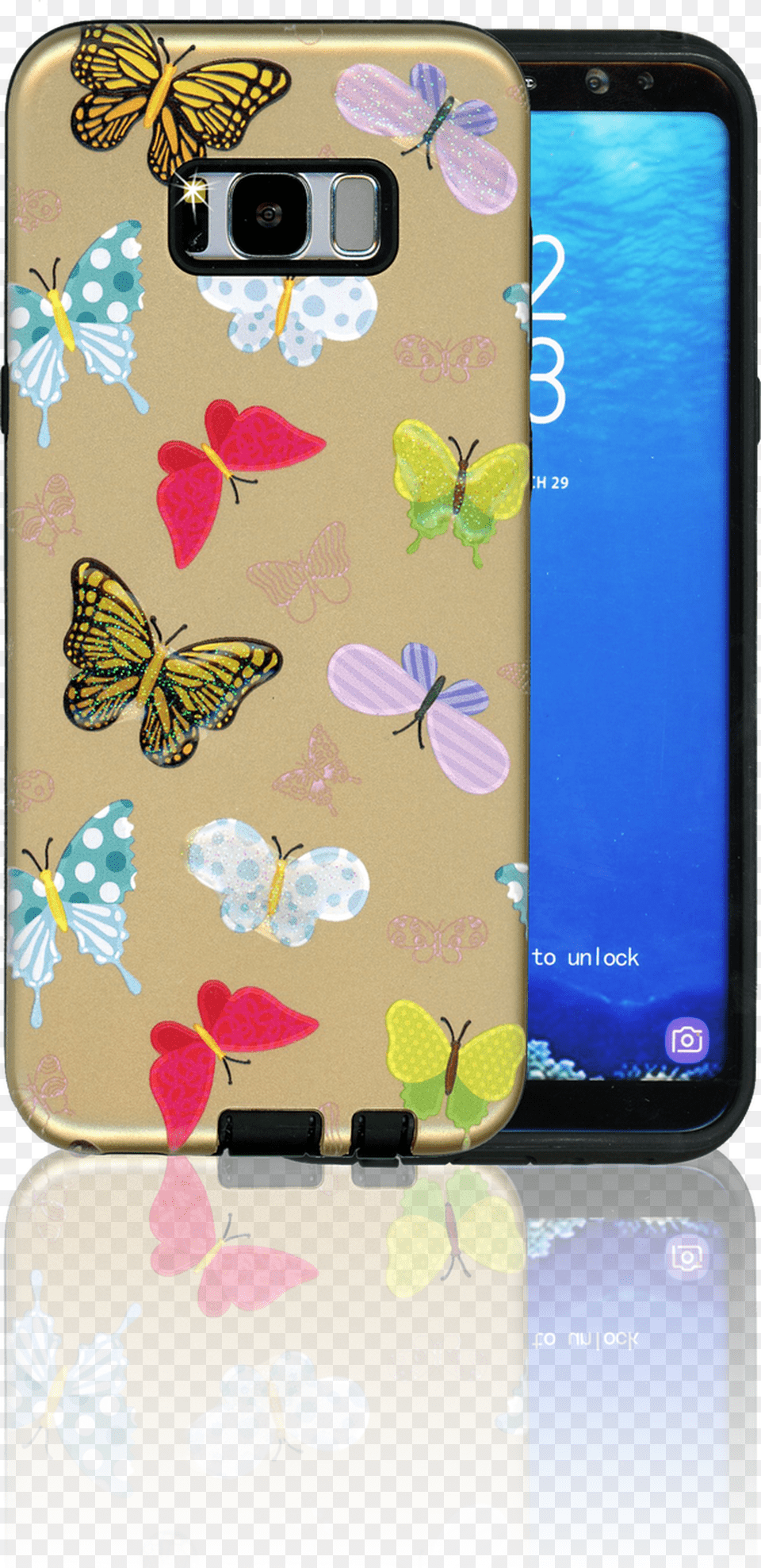 Samsung Galaxy S8 Plus Mm 3d Butterfly, Electronics, Mobile Phone, Phone Png