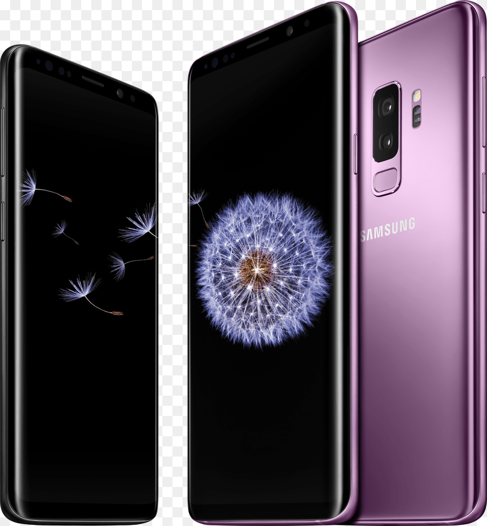 Samsung Galaxy S9 And S9 Plus Text Pic Samsung Galaxy S9 And S9 Plus, Electronics, Mobile Phone, Phone, Flower Free Png Download