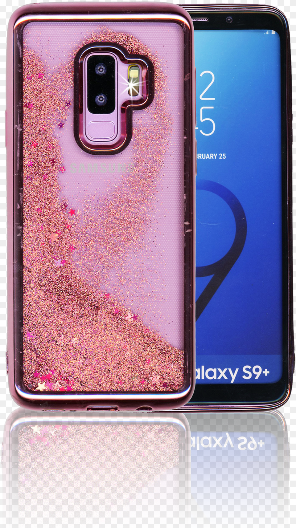 Samsung Galaxy S9 Plus Mm Electroplated Water Glitter Free Png Download