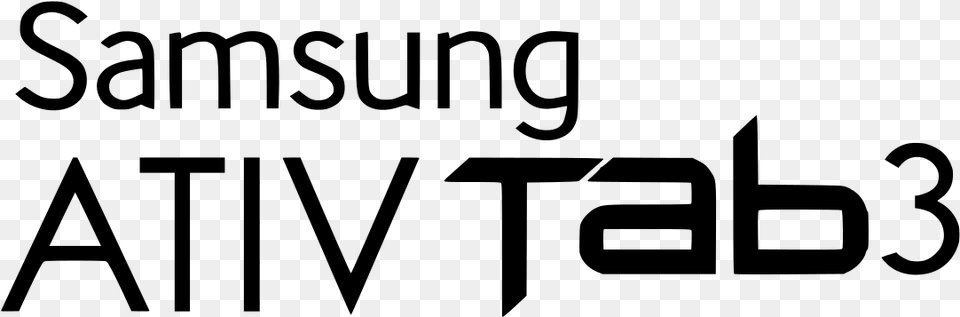Samsung Galaxy Tab 3 Logo, Gray Png Image