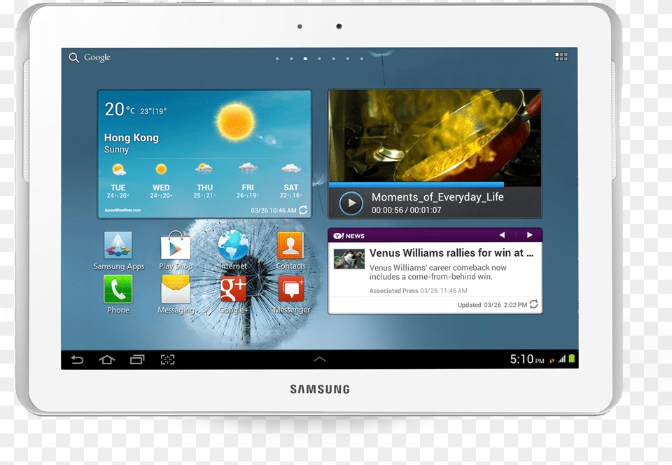 Samsung Galaxy Tab Gt, Computer, Electronics, Tablet Computer, Pc Free Png