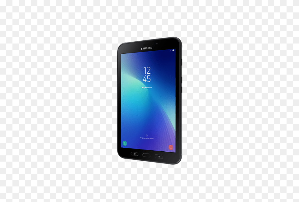 Samsung Galaxy Tab Sm Black Tablet, Computer, Electronics, Mobile Phone, Phone Free Png Download