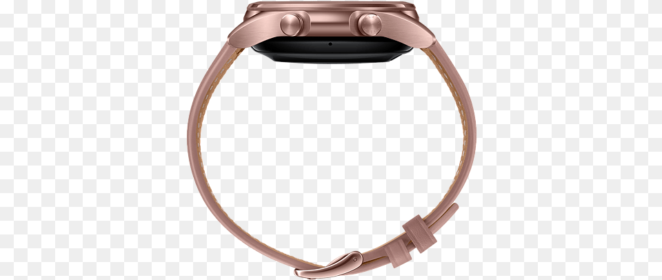 Samsung Galaxy Watch 3 Sm R850 41mm Mystic Bronze Galaxy Watch 3 41mm Side, Accessories, Bracelet, Jewelry, Strap Free Png Download