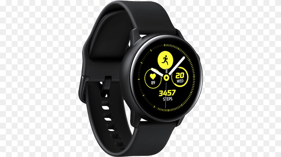 Samsung Galaxy Watch Active Galaxy Watch Active Black, Arm, Body Part, Person, Wristwatch Png