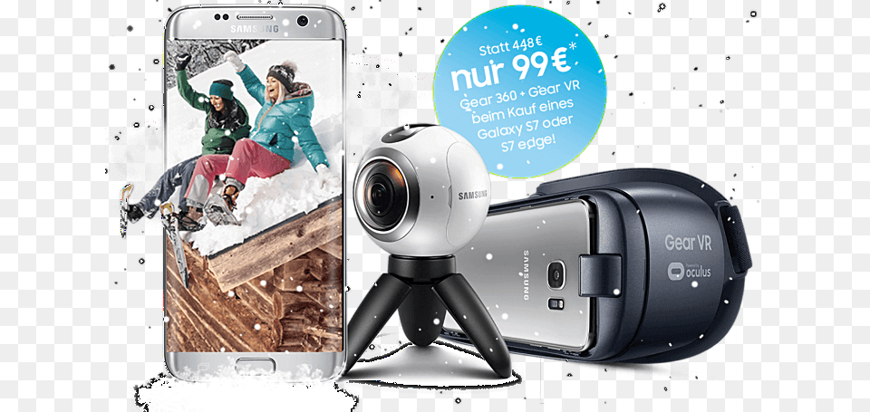 Samsung Gear 360 Promo, Electronics, Photography, Video Camera, Camera Free Png Download