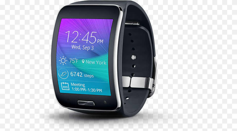 Samsung Ideas Galaxy Samsung Gear S Smartwatch Price In Pakistan, Wristwatch, Arm, Body Part, Person Png Image