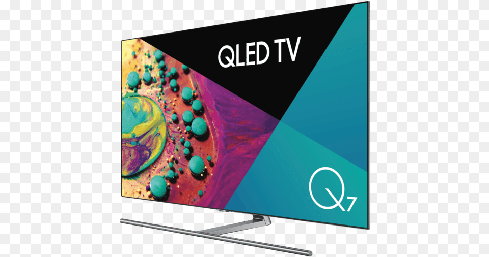 Samsung Q7 55 Inch 4k Qled Uhd Smart Tv Samsung Q6, Computer Hardware, Electronics, Hardware, Monitor Free Png