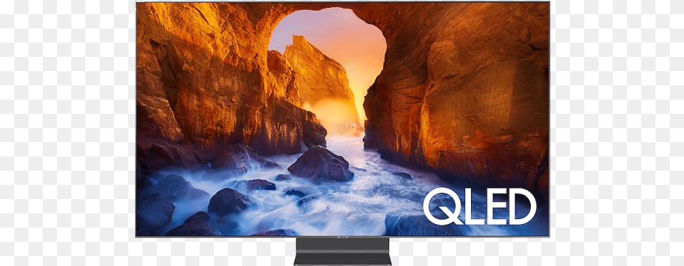 Samsung Qled Q90r Samsung Q90r Qled Tv, Outdoors, Scenery, Nature, Cave Png Image