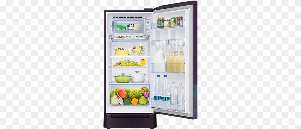 Samsung Refrigerator Direct Cool 198l Sd Rr21t2h2w9rhl Single Door Samsung Refrigerators, Appliance, Device, Electrical Device Png