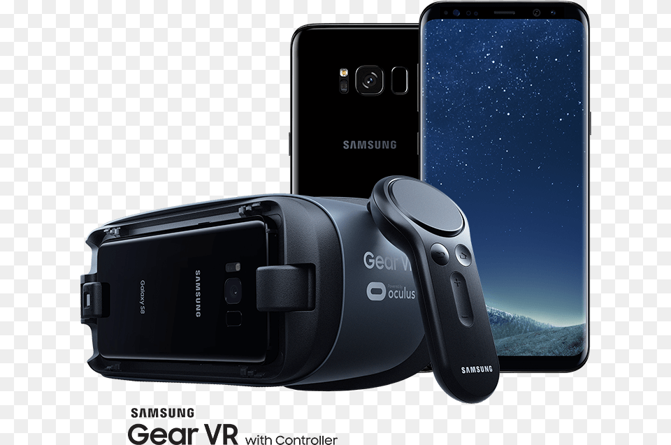 Samsung S8 Gear Vr, Camera, Electronics, Video Camera, Mobile Phone Free Png Download