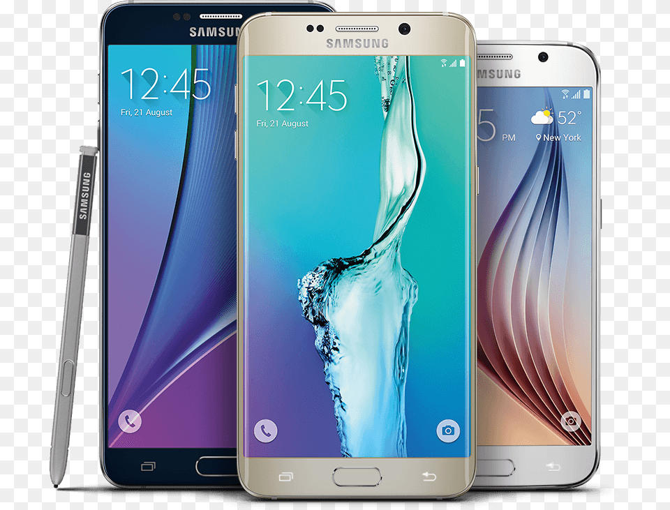 Samsung Samsung Galaxy S6 Edge Plus Black Sapphire, Electronics, Mobile Phone, Phone, Iphone Png Image