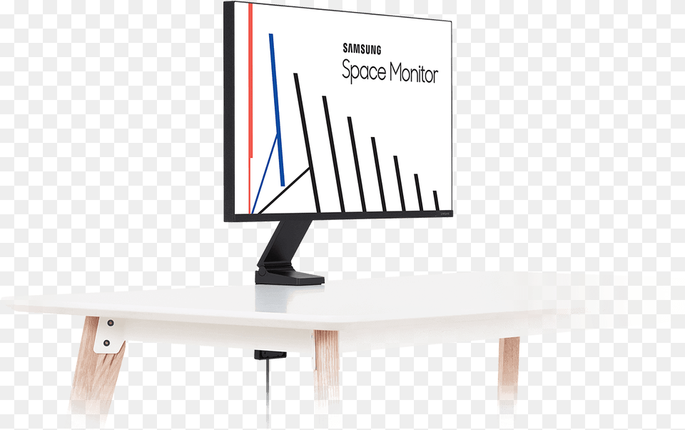 Samsung Space Space Monitor, Desk, Furniture, Table, Electronics Png Image