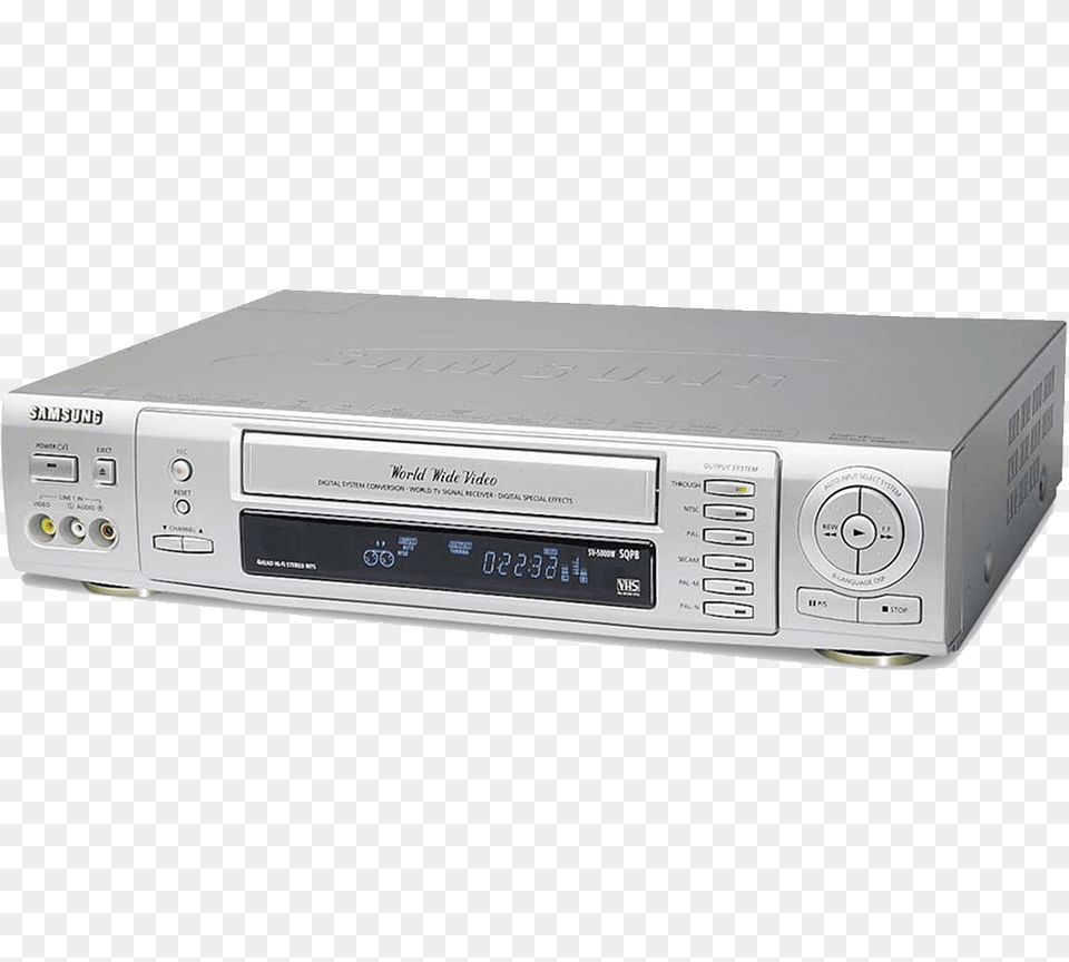 Samsung Sv 5000w Multi System Vcr, Cd Player, Electronics, Speaker Png