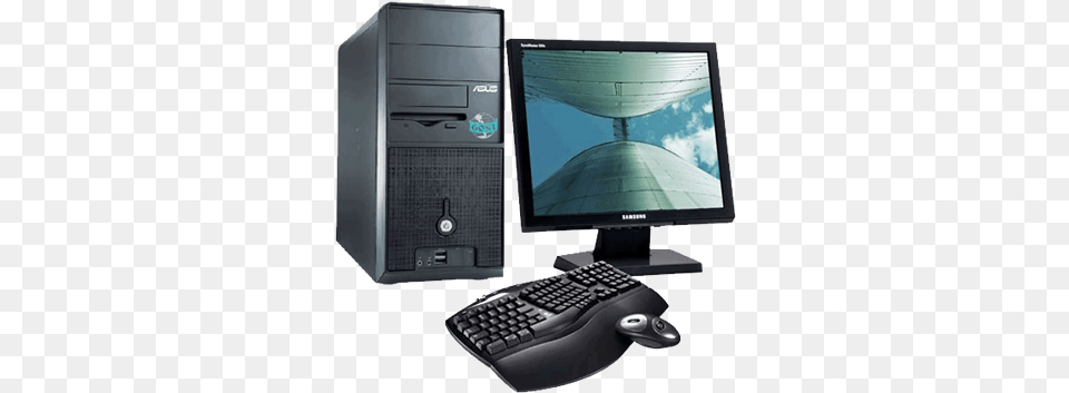 Samsung Syncmaster 730b Pc Desktop, Computer, Electronics, Hardware, Computer Keyboard Png Image