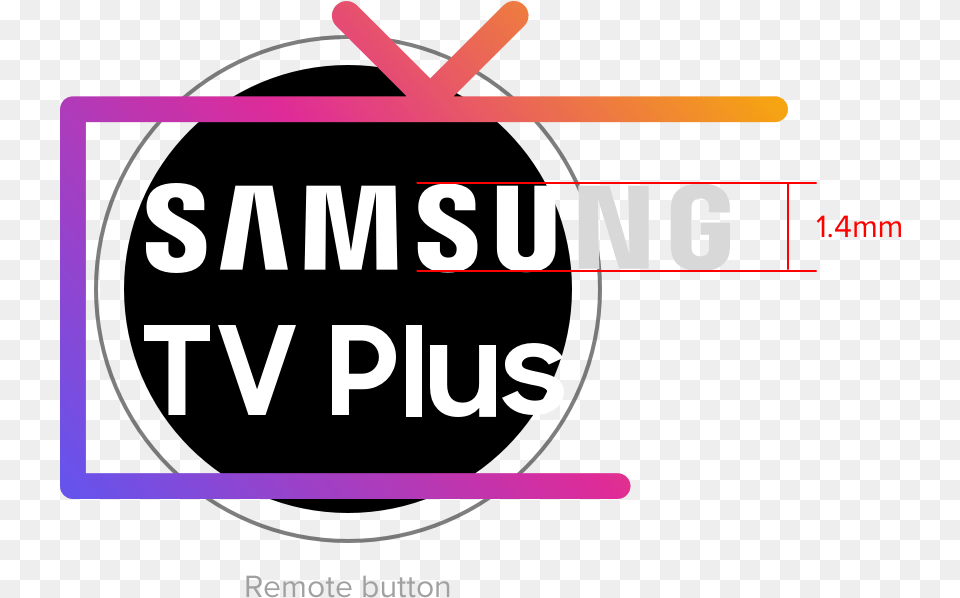 Samsung Tv Plus Logo Design For Remote Samsung Tv Plus Logo, Text Free Png