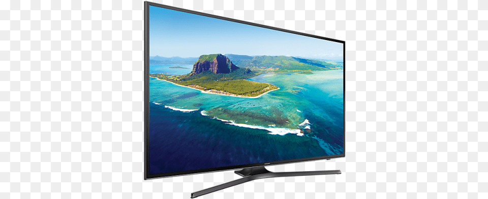 Samsung Tv Samsung Ku6000, Water, Sea, Screen, Outdoors Free Transparent Png