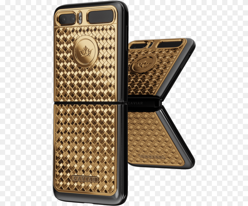 Samsung Z Flip Gold By Caviar Buy Online Galaxy Z Flip Gold Caviar, Electronics, Mobile Phone, Phone, Lighter Free Transparent Png