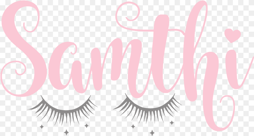 Samthi Beauty Eyelash Extensions, Text, Person Png Image