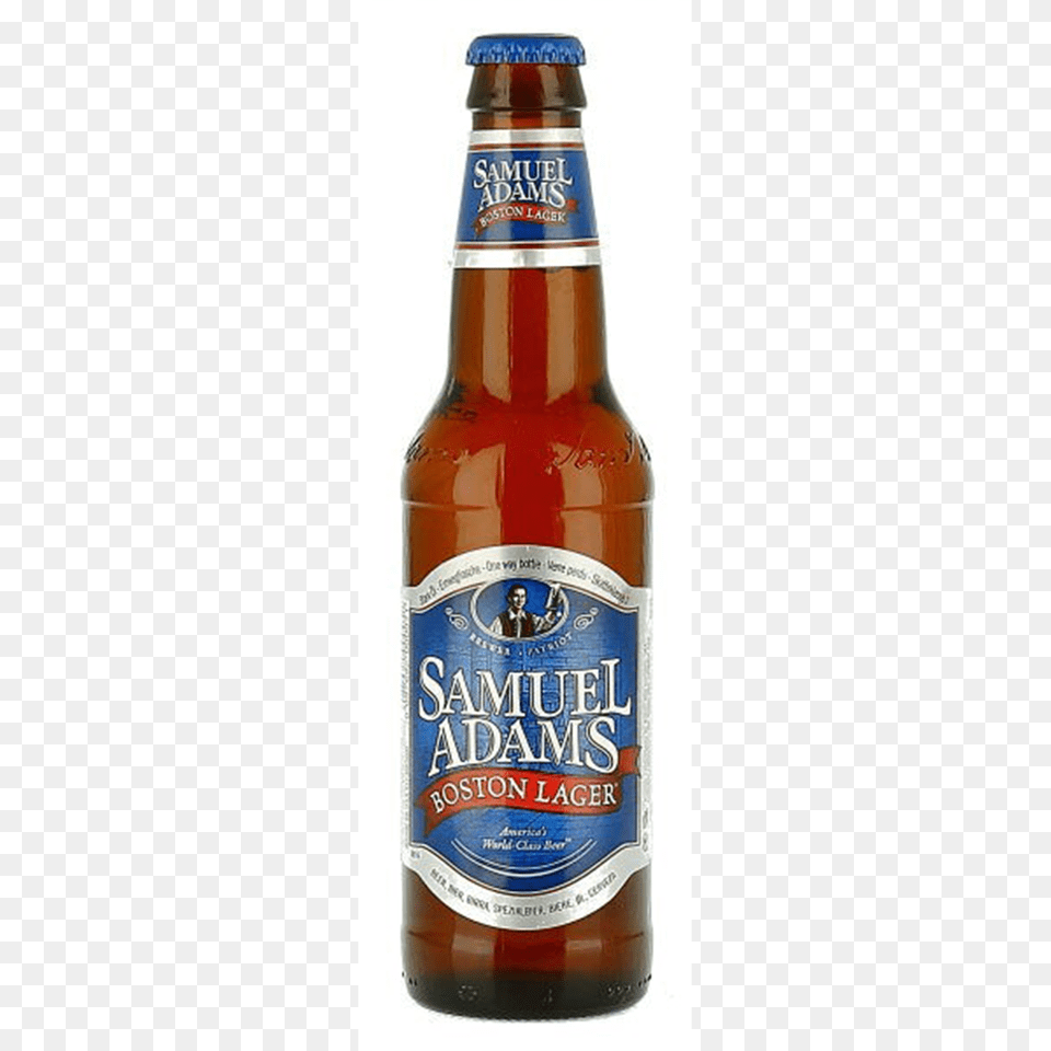 Samuel Adams Boston Lager, Alcohol, Beer, Beer Bottle, Beverage Free Png Download