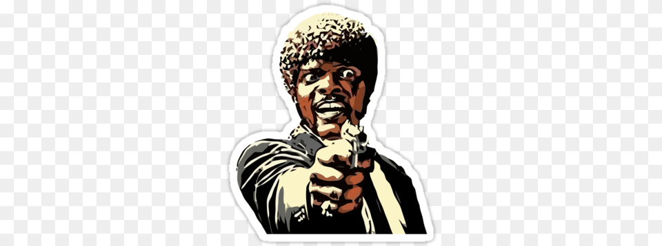 Samuel L Gallery Crazy 4 Cult Cult Movie Art, Adult, Person, Man, Male Free Png